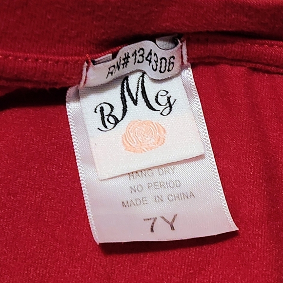 3/$15🍎Kids Merry Christmas Long-Sleeve Size 7Y - Picture 4 of 8